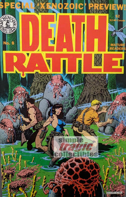 Death Rattle #8 Comic Book Cover Art by Mark Schultz