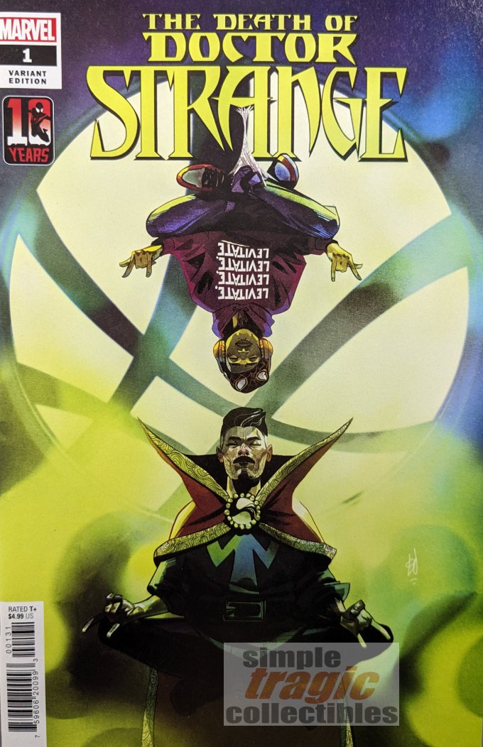 Death Of Doctor Strange #1 Comic Book Cover Art by Mike Del Mundo
