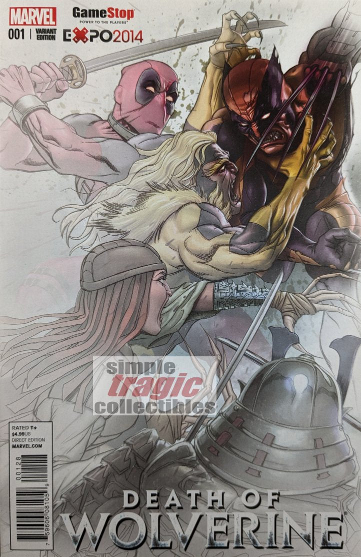 Death Of Wolverine #1 Variant Comic Book Cover Art by Greg Horn