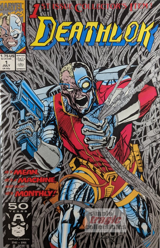 Deathlok #1 Comic Book Cover Art