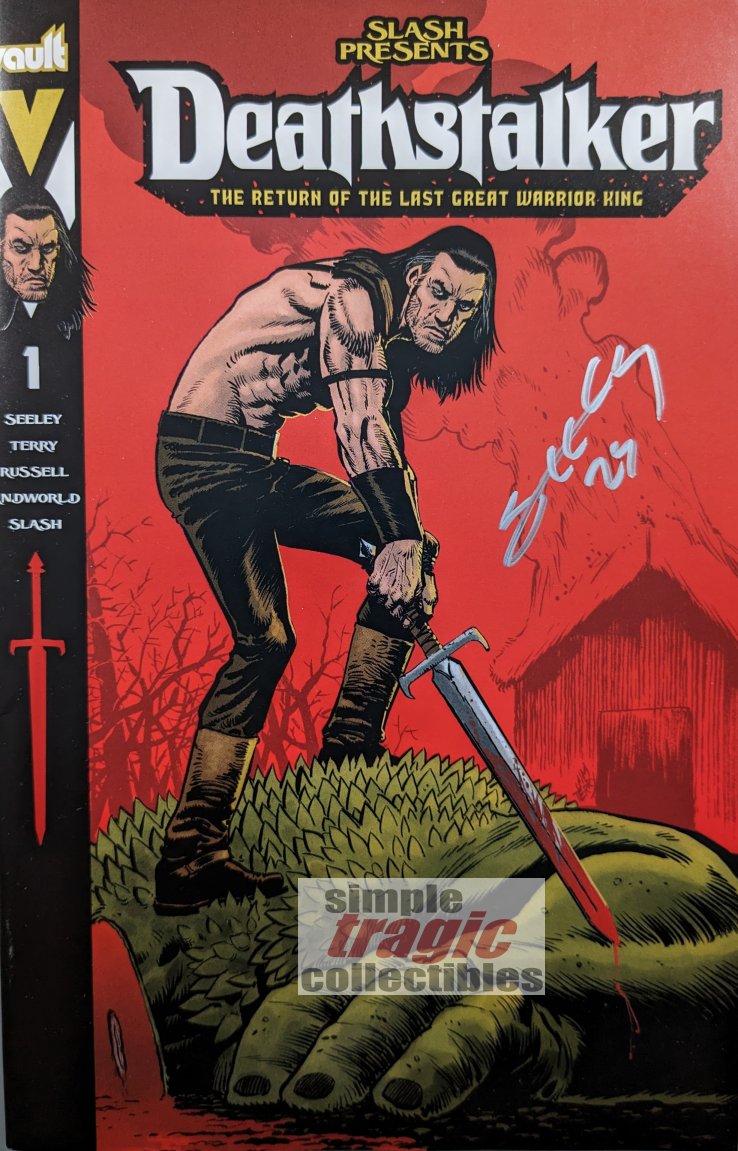 Deathstalker #1 Comic Book Cover Art by Jim Terry