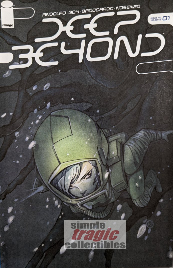 Deep Beyond #1 Comic Book Cover Art by Peach Momoko
