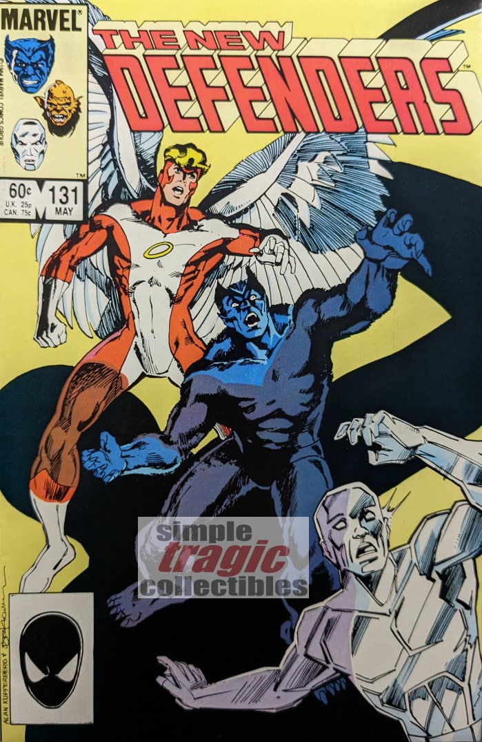 The New Defenders #131 Comic Book Cover Art