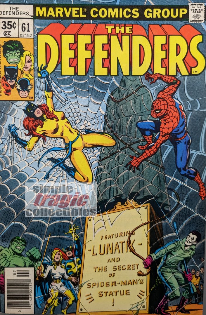 The Defenders #61 Comic Book Cover Art by Ed Hannigan