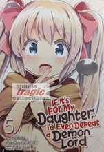 Load image into Gallery viewer, If It's For My Daughter, I'd Even Defeat A Demon Lord #5 Cover Art
