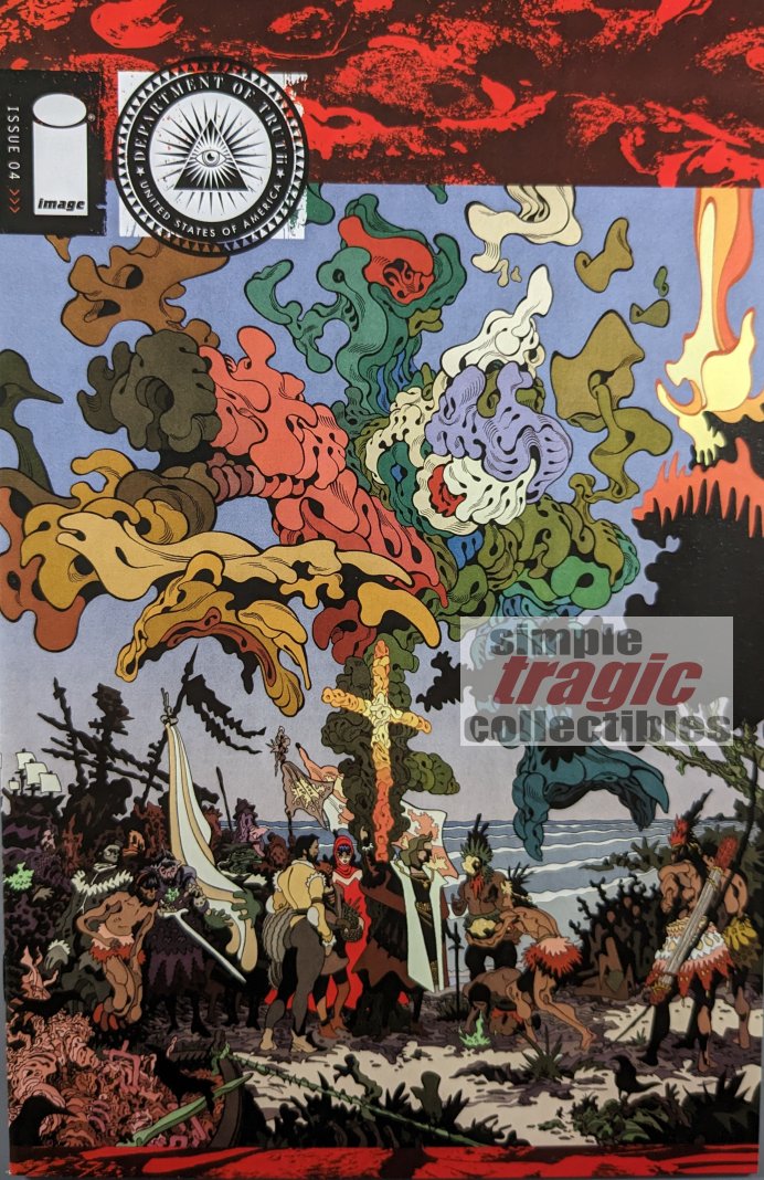 Department Of Truth #4 Comic Book Cover Art by Tradd Moore