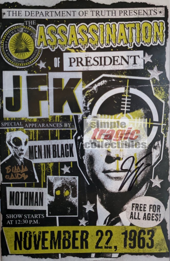 Department Of Truth (2020) #25 (NYCC Exclusive) SIGNED x2