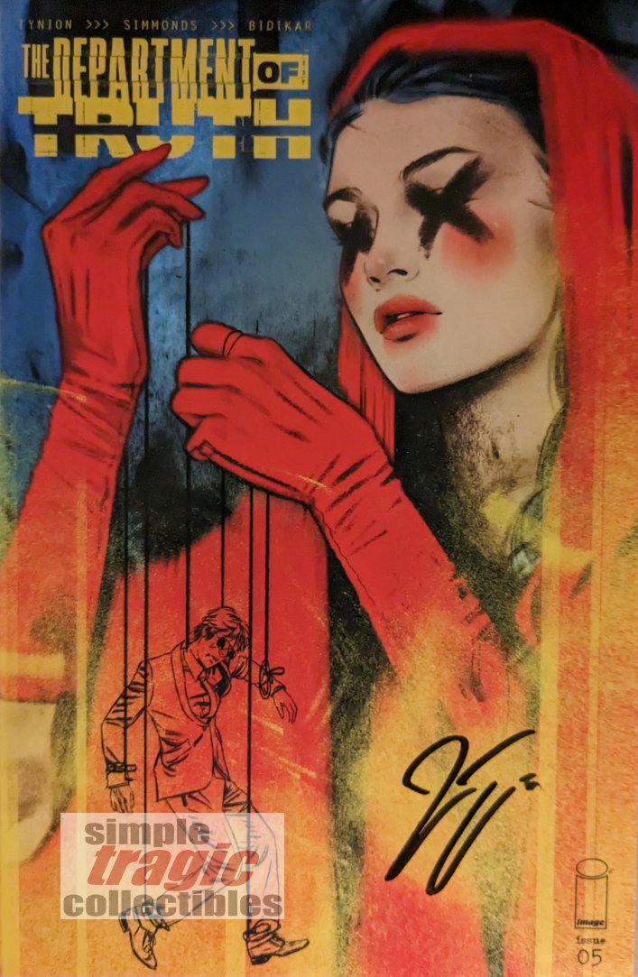 Department Of Truth #5 Comic Book Cover Art by Tula Lotay