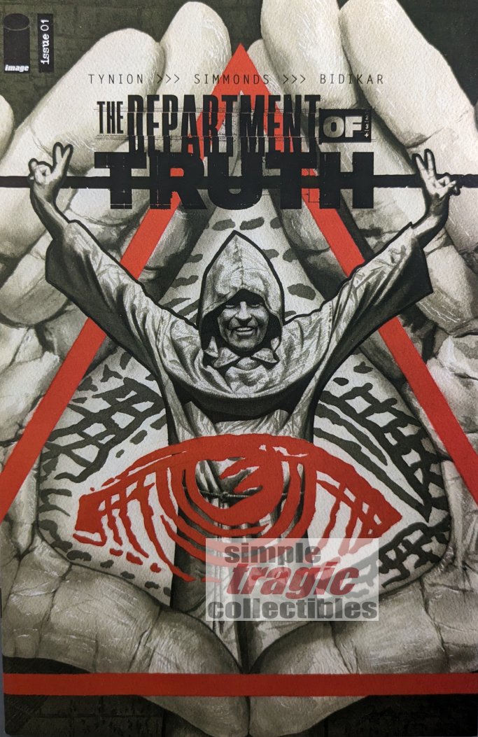 Department Of Truth #1 Comic Book Cover Art