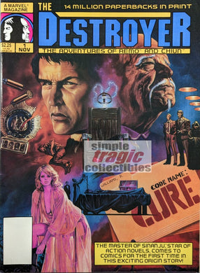 Destroyer Magazine #1 Comic Book Cover Art