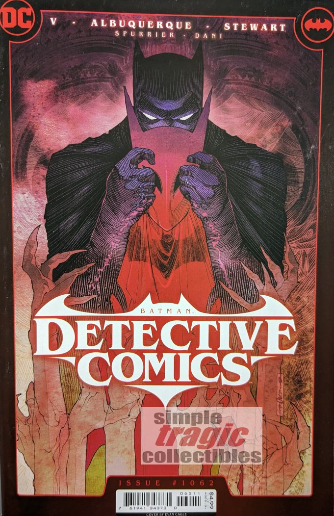 Detective Comics #1062 Comic Book Cover Art by Evan Cagle