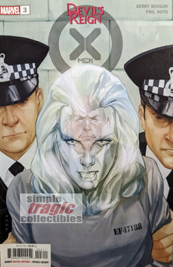 Devil's Reign: X-Men #3 Comic Book Cover Art by Phil Noto