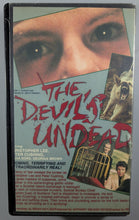 Load image into Gallery viewer, The Devil's Undead (1975) - VHS Cassette Back Cover Art
