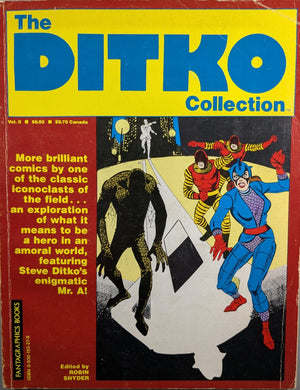 The Ditko Collection Volume Two 1973-1976 Cover Art by Steve Ditko