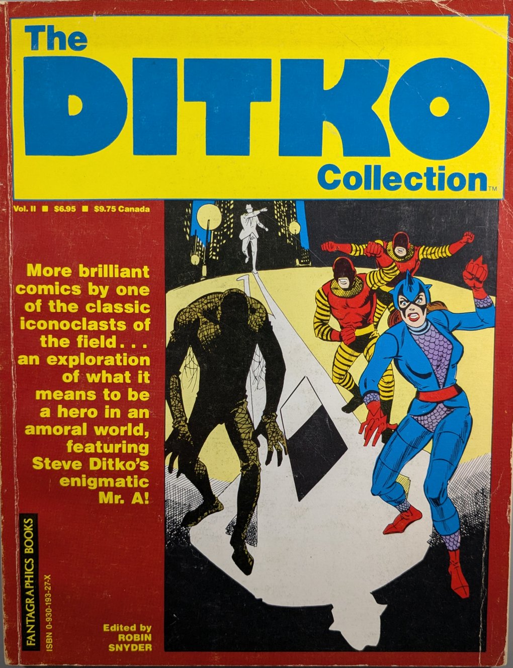 The Ditko Collection Volume Two 1973-1976 Cover Art by Steve Ditko