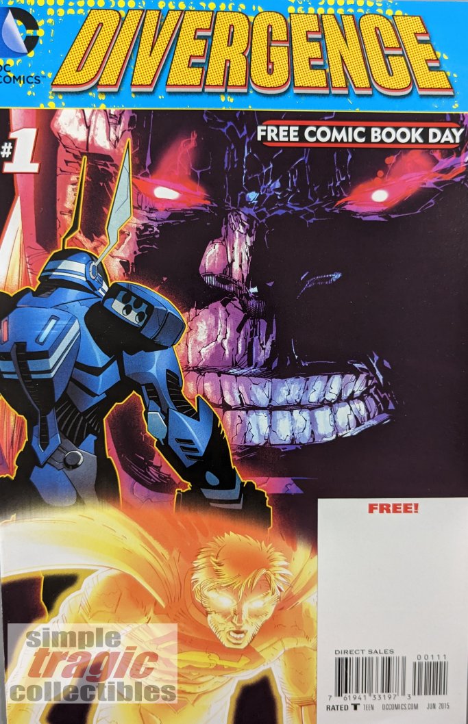 Divergence DC Comics Free Comic Book Day Cover Art