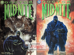 Doctor Mid-Nite #2-3 Comic Book Cover Art by John K. Snyder III