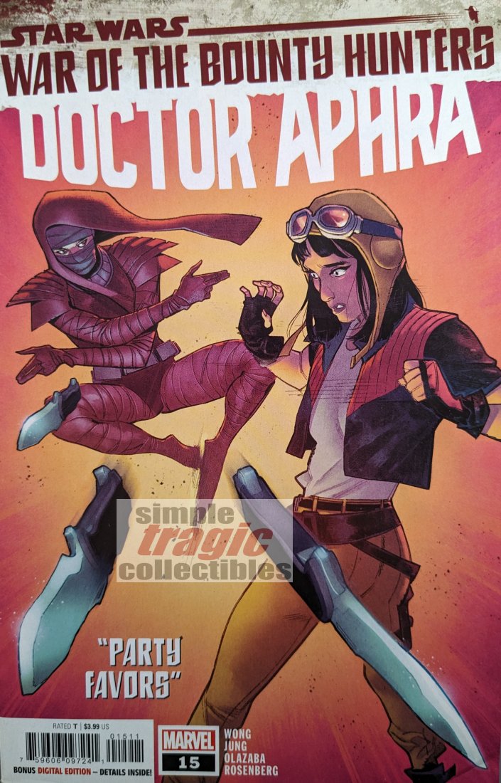 Doctor Aphra #15 Comic Book Cover Art by Sara Pichelli