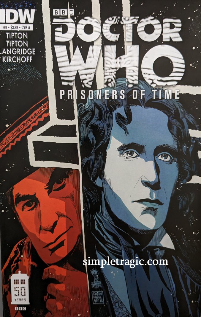 Doctor Who Prisoners Of Time #8 Comic Book Cover Art