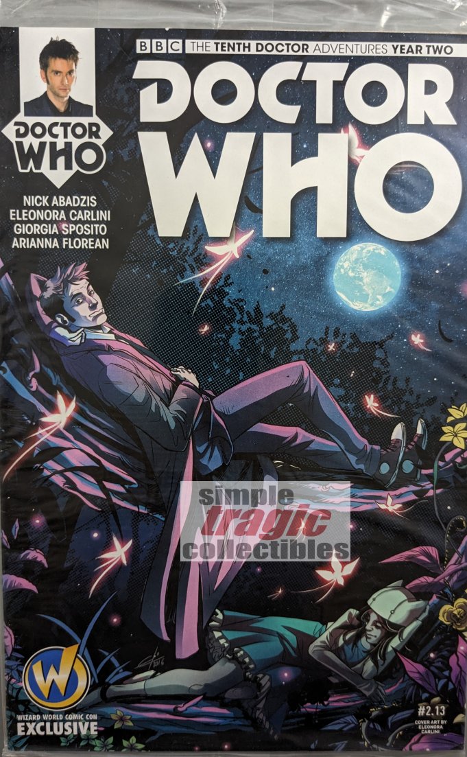 Doctor Who The Tenth Doctor Year Two #13 Comic Book Cover Art by Eleonora Carlini