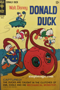 Walt Disney Donald Duck #118 Comic Book Cover Art