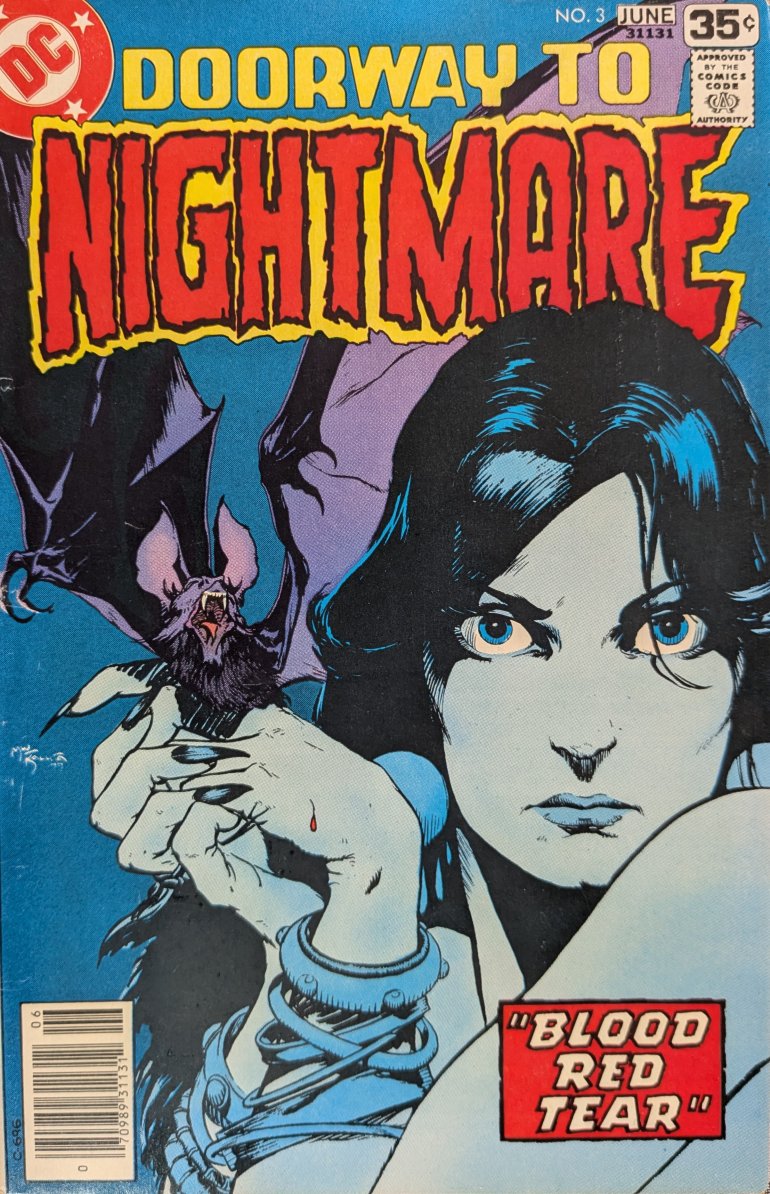 Doorway To Nightmare #3 Comic Book Cover Art by Michael Kaluta