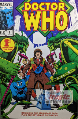 Doctor Who #1 Comic Book Cover Art by Dave Gibbons