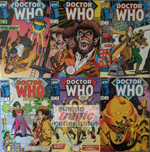 Load image into Gallery viewer, Doctor Who #2-7 Comic Book Cover Art
