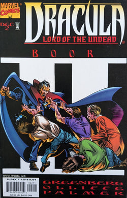 Dracula: Lord Of The Undead #2 Comic Book Cover Art by Pat Oliffe