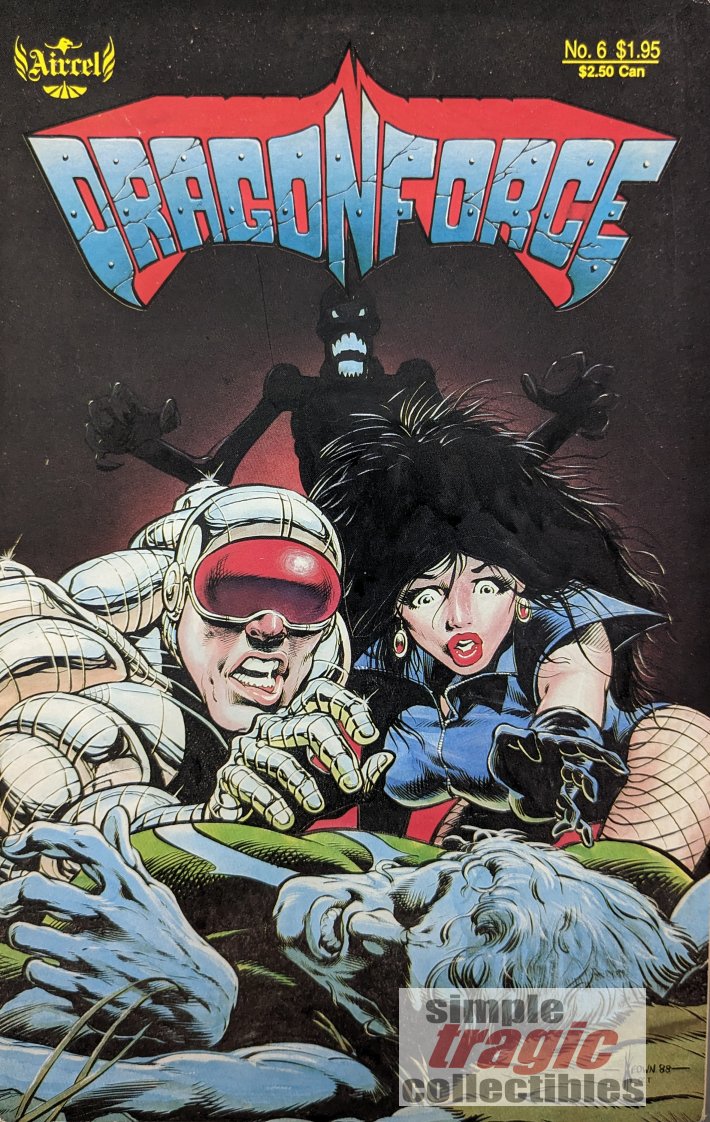 Dragonforce #6 Comic Book Cover Art by Dale Keown