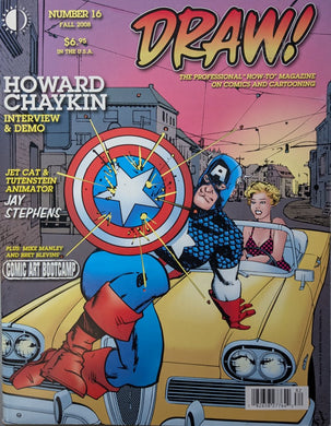 Draw! Magazine #16 Cover Art by Howard Chaykin