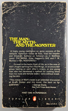 Load image into Gallery viewer, A Dream Of Dracula: In Search Of The Living Dead by Leonard Wolf Book Back Cover Art
