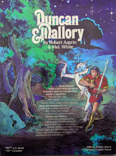 Load image into Gallery viewer, Duncan &amp; Mallory Graphic Novel (1986) Vol 1 Trade Paperback Back Cover art by Mel. White
