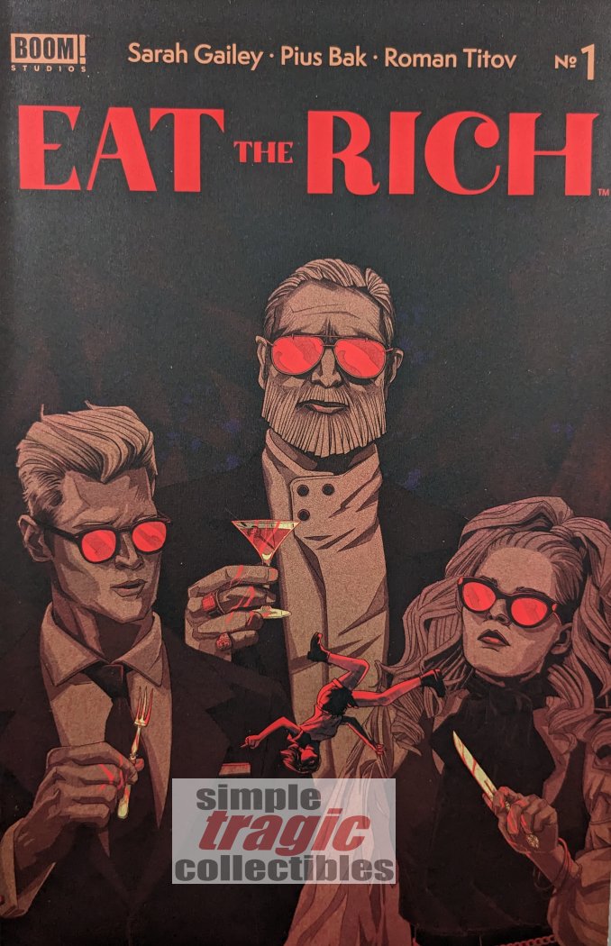 Eat The Rich #1 Comic Book Cover Art