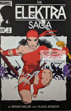 Load image into Gallery viewer, The Elektra Saga #2 Comic Book Cover Art by Frank Miller
