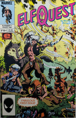 Elfquest #1 Comic Book Cover Art by Wendy Pini