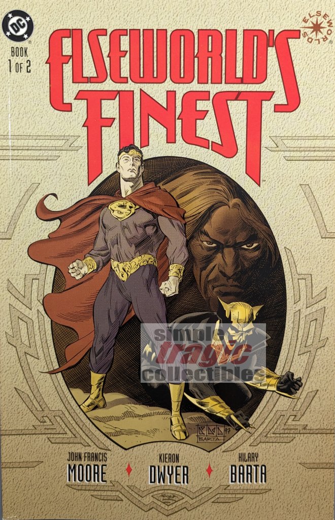 Elseworld's Finest #1 Comic Book Cover Art