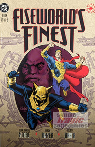 Elseworld's Finest #2 Comic Book Cover Art