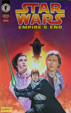 Star Wars: Empire's End #1 Comic Book Cover Art by Dave Dorman
