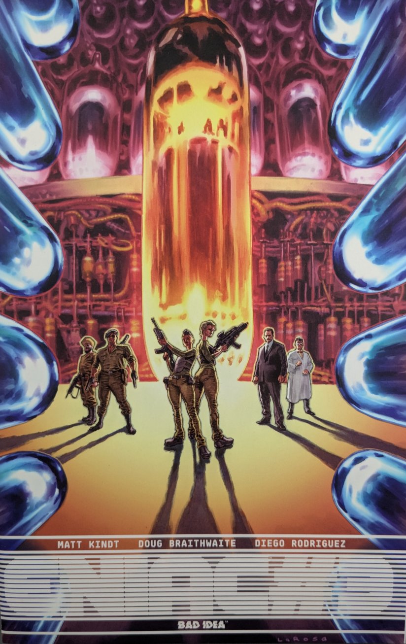 Eniac #3 Comic Book Cover Art by Lewis LaRosa