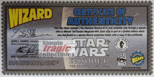 Load image into Gallery viewer, Star Wars Episode I: The Phantom Menace 1/2 Wizard Comic Book COA

