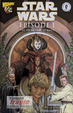 Load image into Gallery viewer, Star Wars Episode I: The Phantom Menace 1/2 Wizard Comic Book Cover Art by Tim Bradstreet
