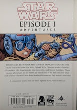Load image into Gallery viewer, Star Wars: Episode I Adventures (2012) Digest TPB Back Cover Art
