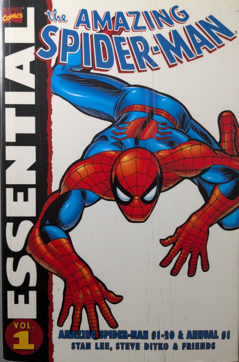 Essential Amazing Spider-Man Volume 1 (2001) Cover Art by Steve Ditko