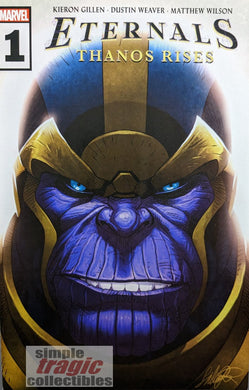 Eternals: Thanos Rises #1 Walmart Variant Comic Book Cover Art by Salvador Larroca