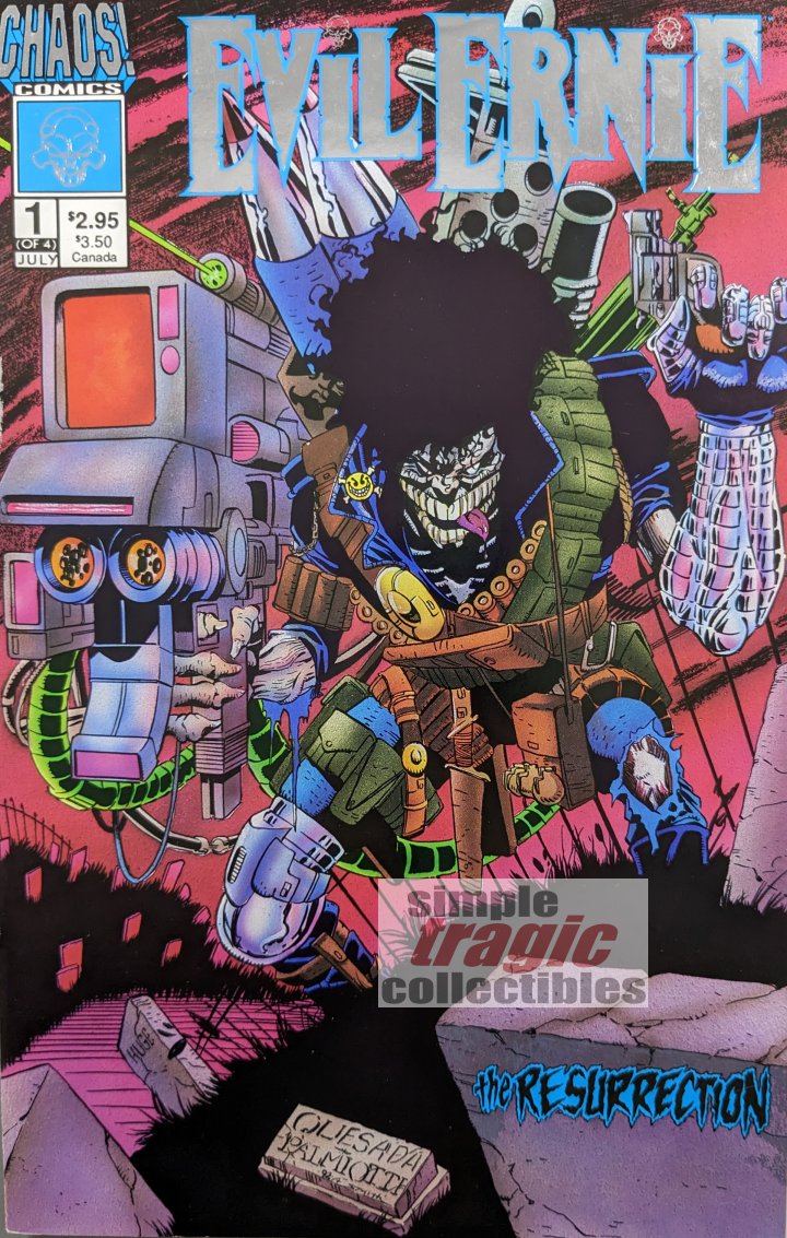 Evil Ernie: The Resurrection #1 Comic Book Cover Art by Joe Quesada