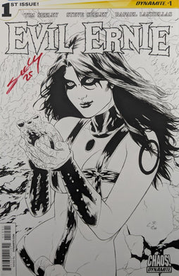 Evil Ernie #1 Comic Book Cover Art by Carlos Rafael