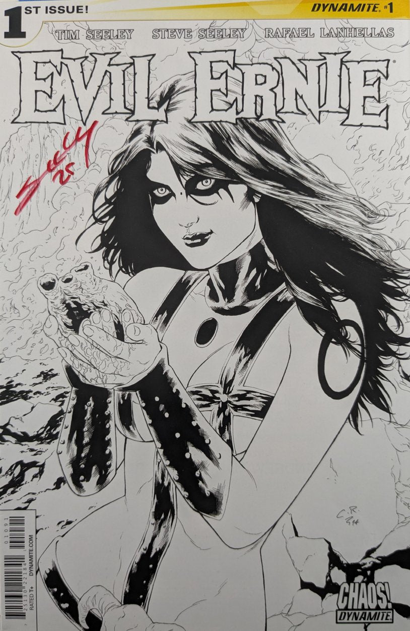 Evil Ernie #1 Comic Book Cover Art by Carlos Rafael