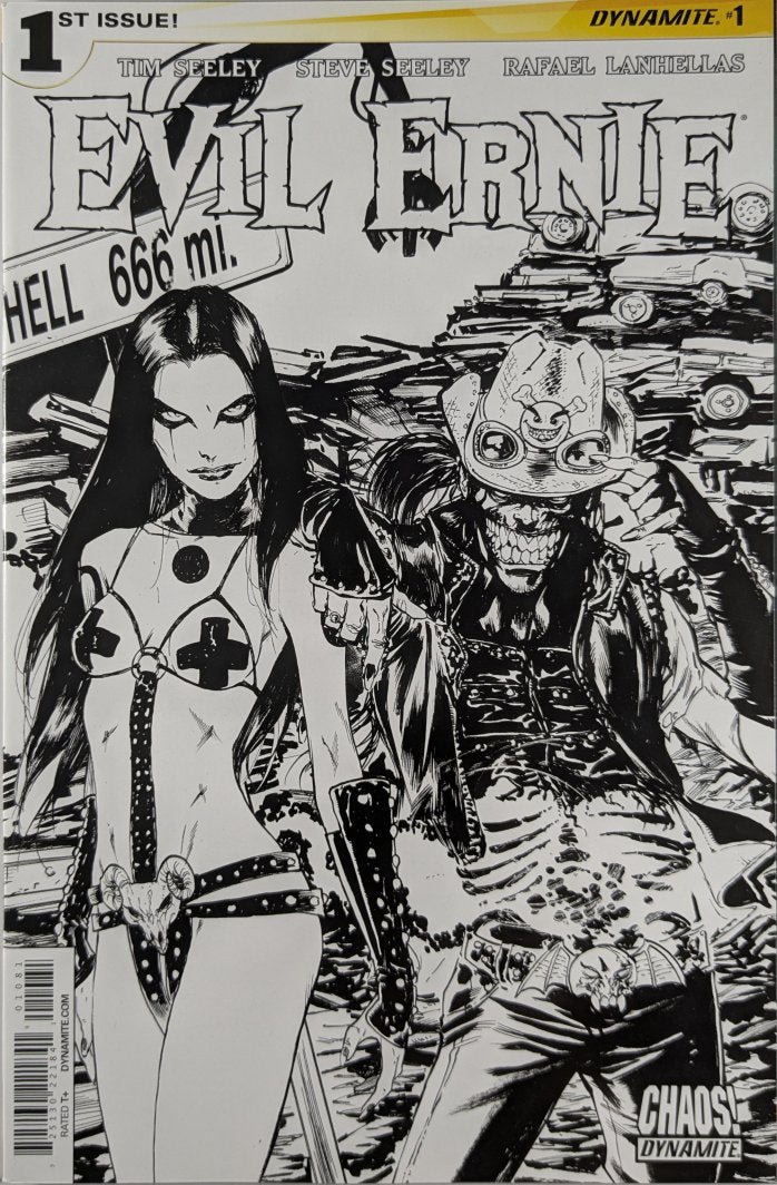 Evil Ernie #1 Variant Cover H Comic Book Cover Art by Tim Seeley