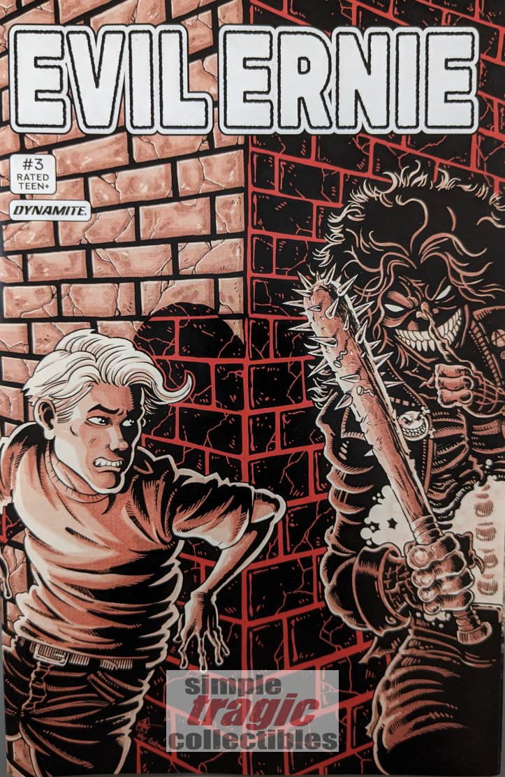 Evil Ernie #3 Variant Comic Book Cover Art by Ken Haeser